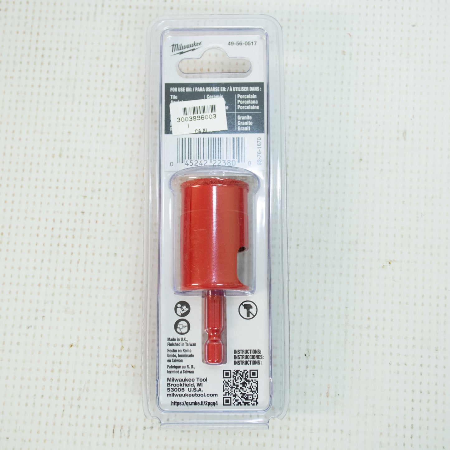 Milwaukee 49-56-0517 Drill Bit