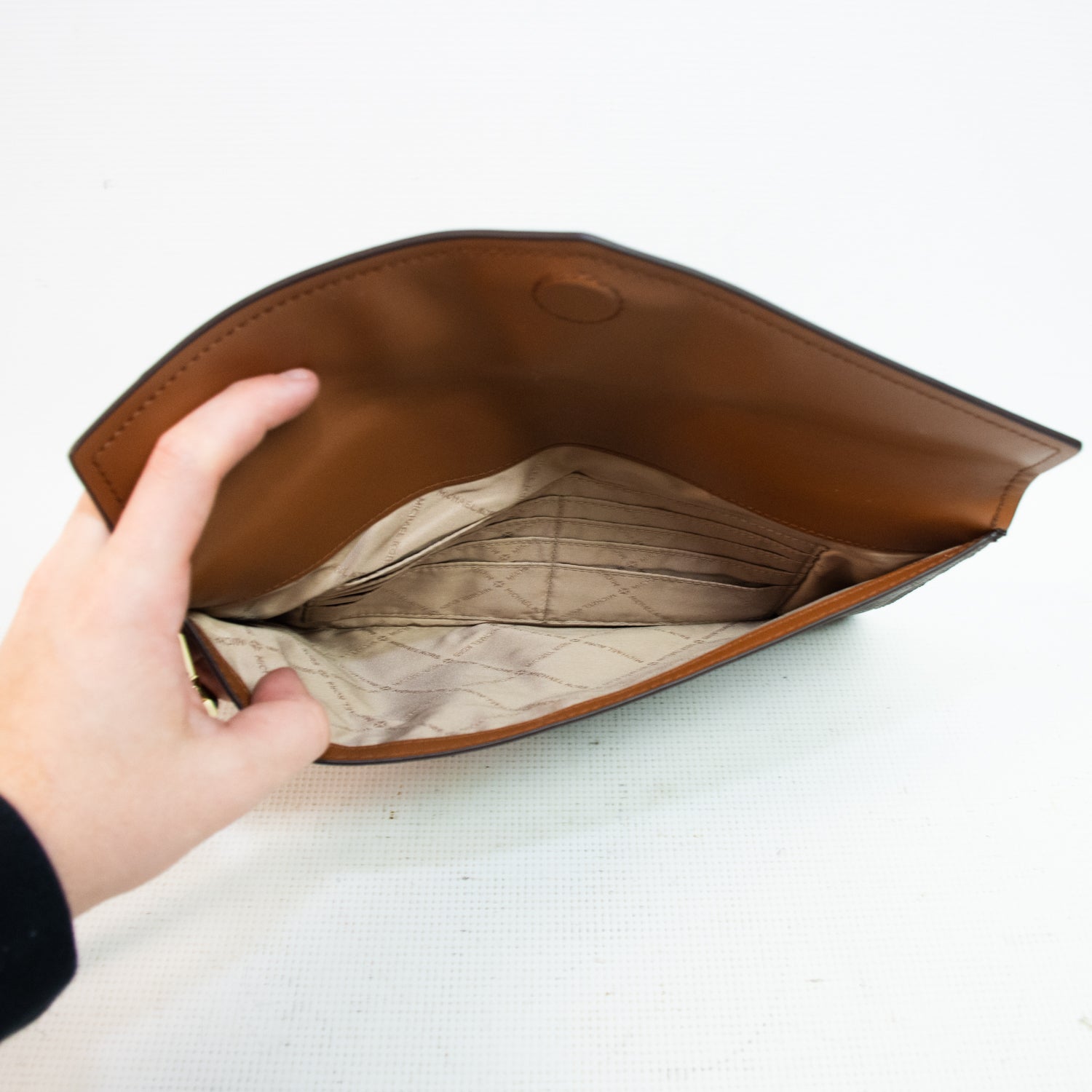 Michael Kors Maisie 3in1 Brown Logo Purse - DI-2206