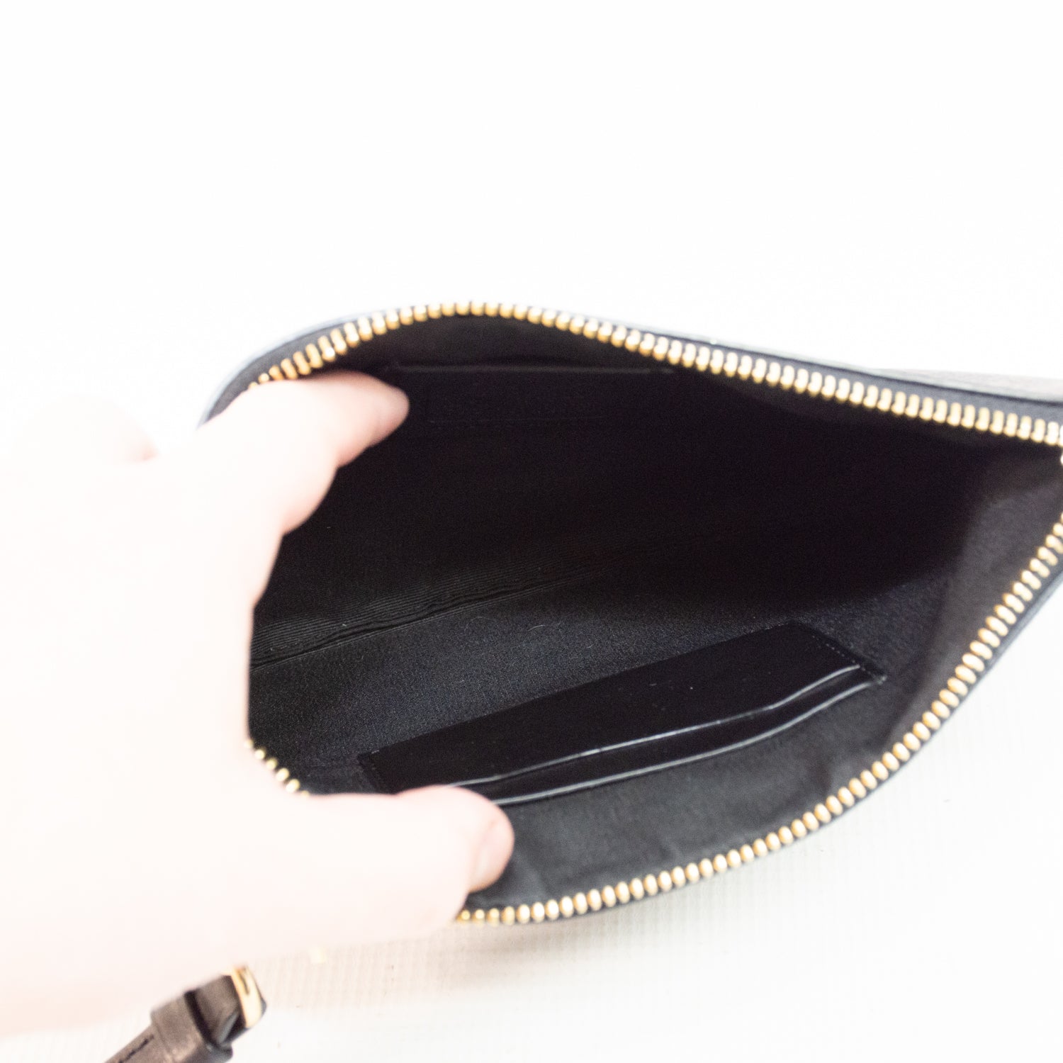 Coach F79896 Large Two-Tone Wristlet Wallet