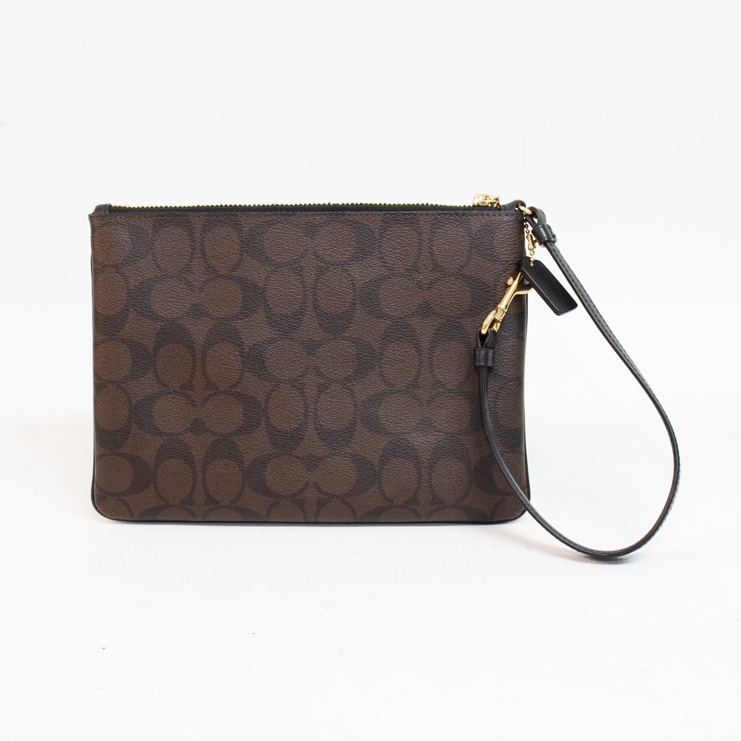 Coach F79896 Large Two-Tone Wristlet Wallet