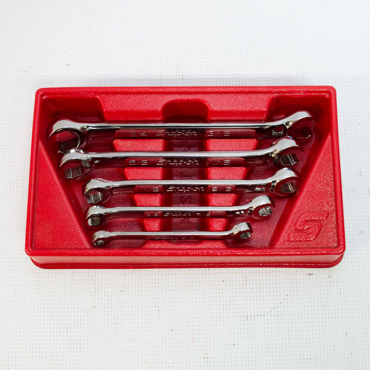 Snap-on PAKLD126 5pc 6-Point SAE Flank Drive Wrench Set