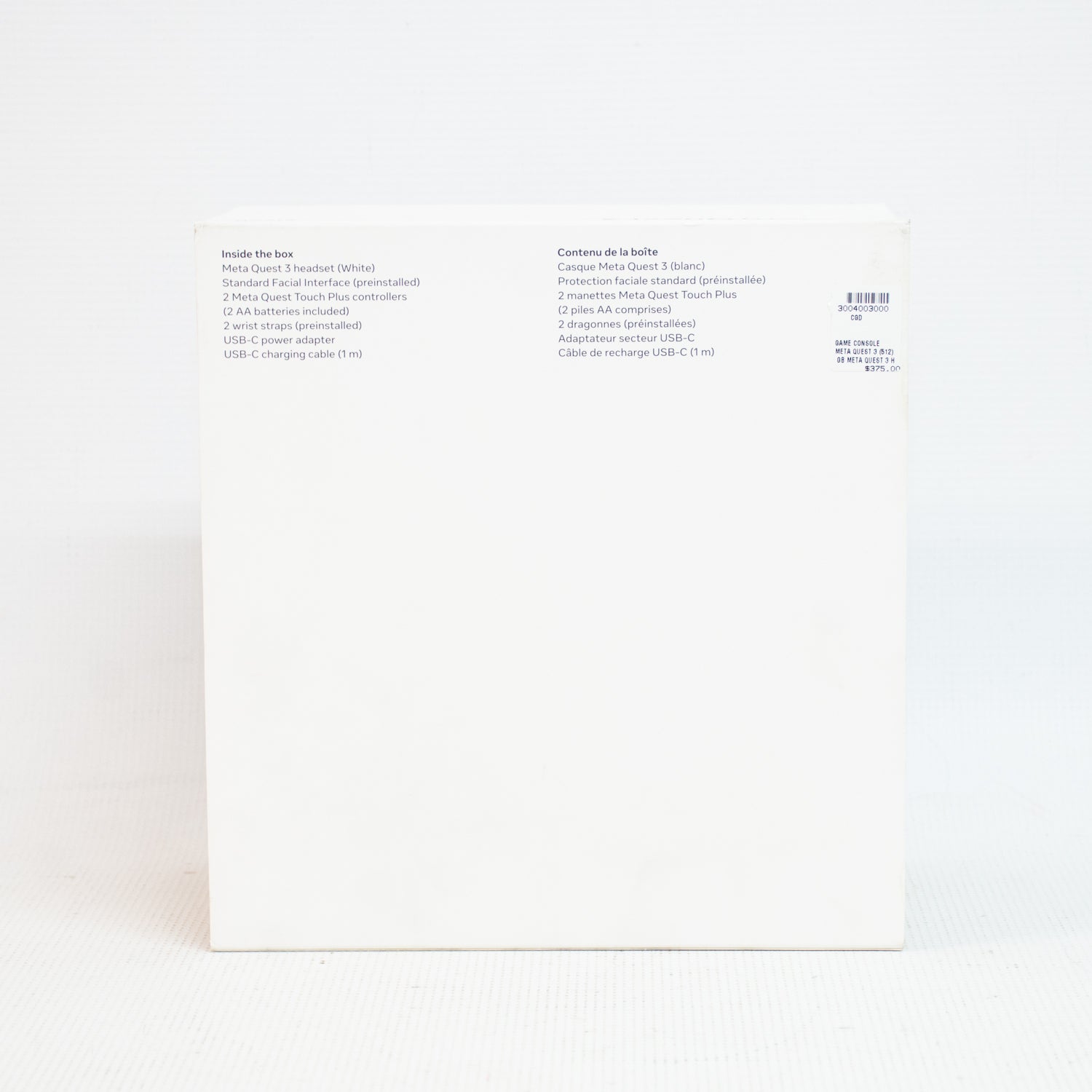 Meta Quest 3 VR Headset - 512 GB