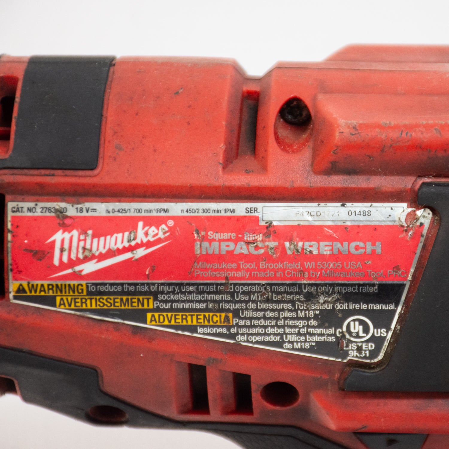 Milwaukee 2763-20 M18 Fuel Brushless 1/2