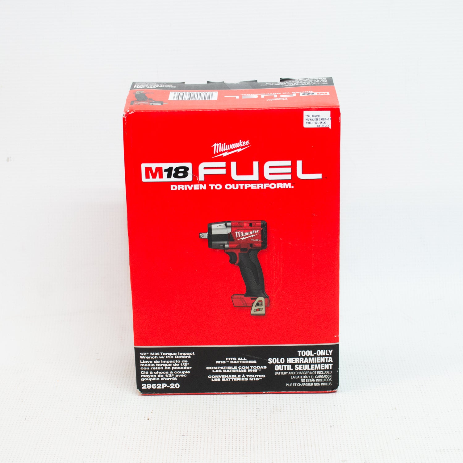 Milwaukee 2962P-20 M18 Fuel Brushless 1/2