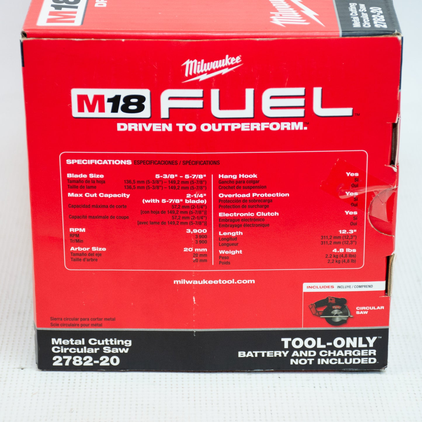 Milwaukee 2782-20 M18 Fuel Brushless Metal Cutting Circular Saw