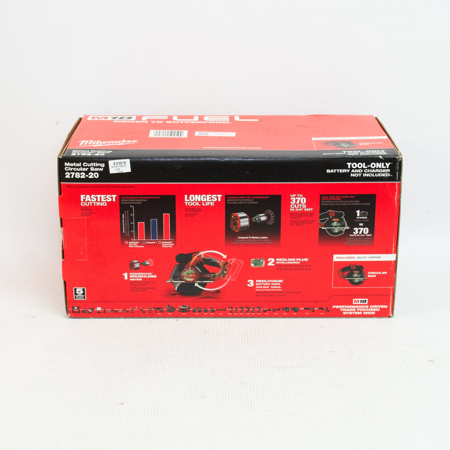 Milwaukee 2782-20 M18 Fuel Brushless Metal Cutting Circular Saw