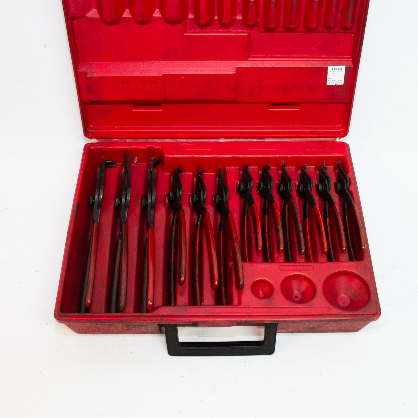 Blue Point PR-43 Fixed Tip Convertible Retaining Ring Pliers Set