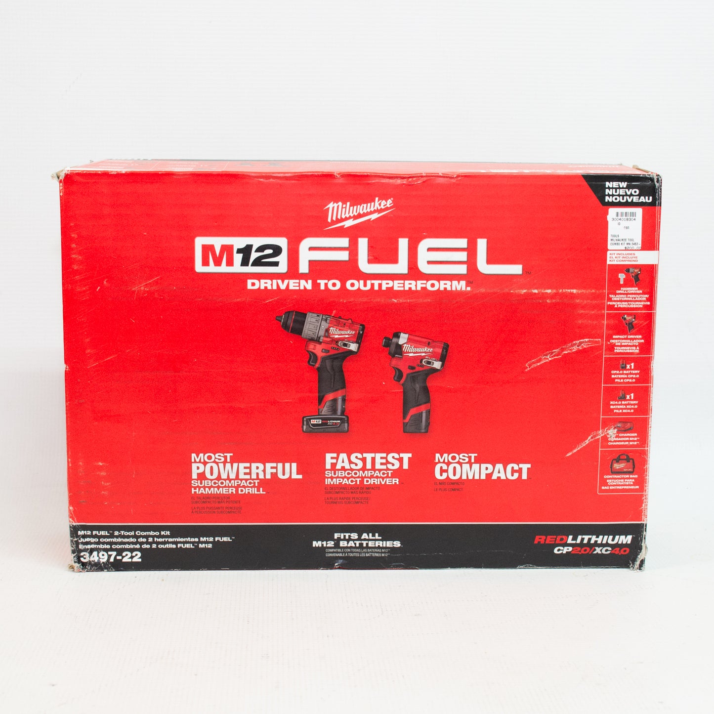 Milwaukee 3453-20 Tool Combo Kit