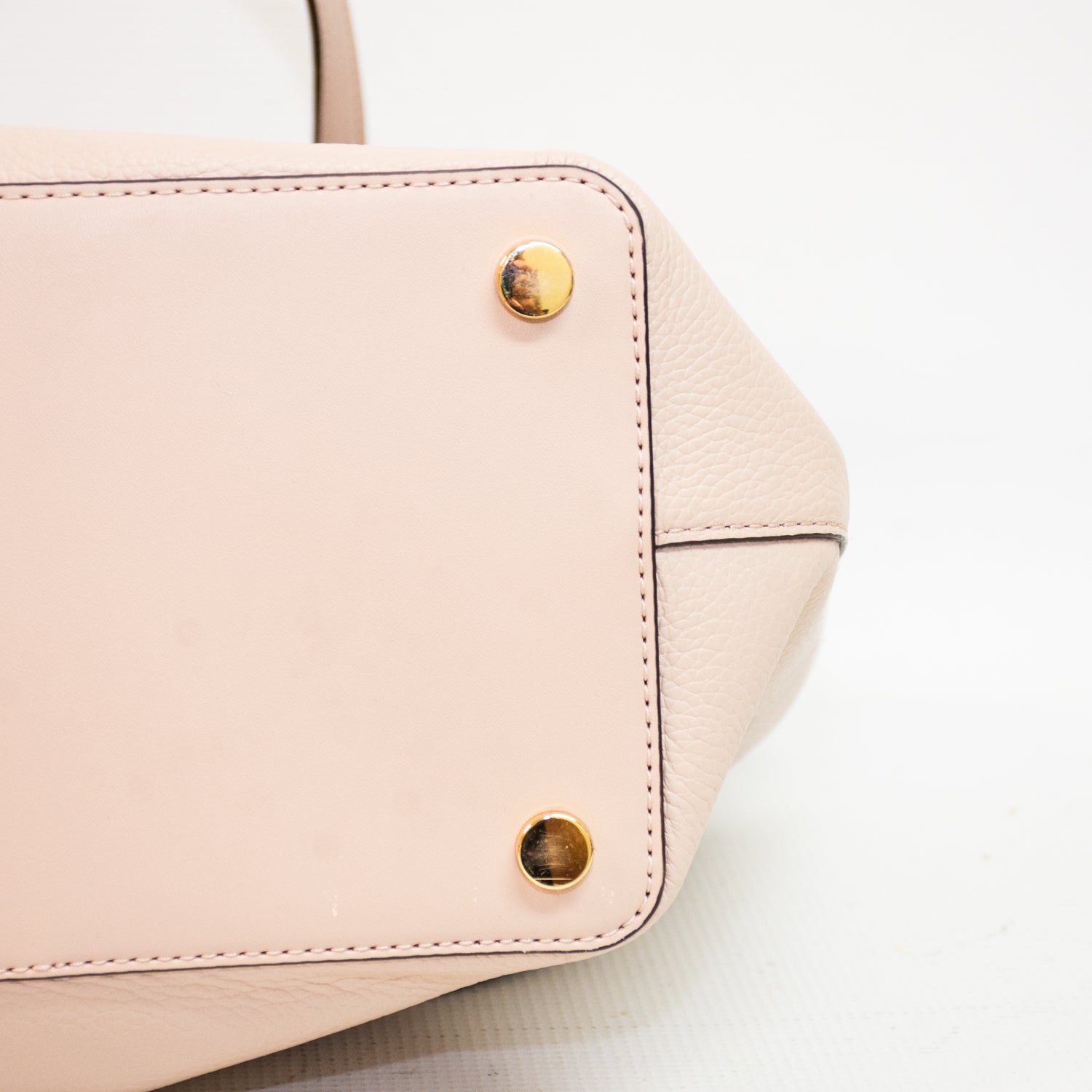 Micheal Kors Pink Winston Pebbled Leather Tote