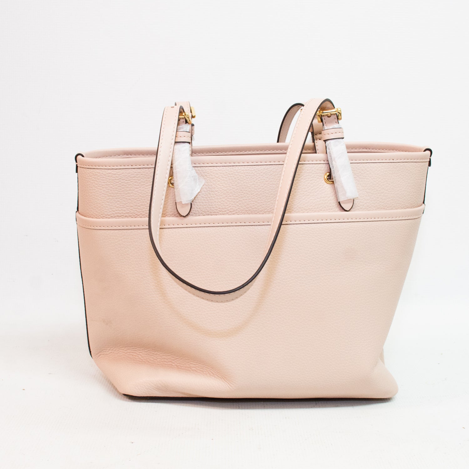 Micheal Kors Pink Winston Pebbled Leather Tote