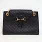 Gucci Emily Horsebit Guccissima Leather Chain Bag