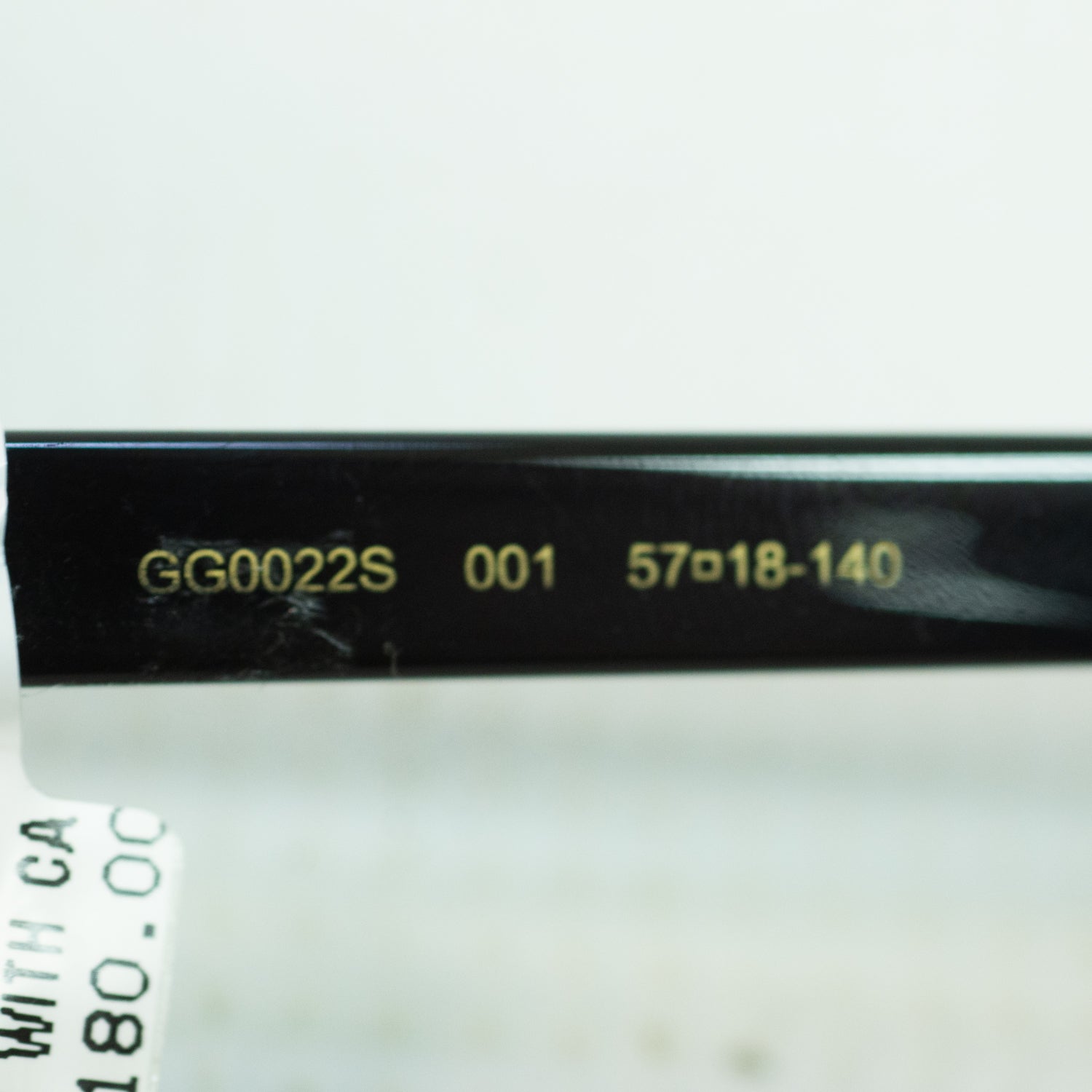 Gucci GG0022S Sunglasses - Black