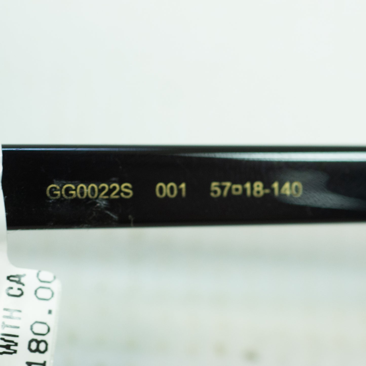 Gucci GG0022S Sunglasses - Black