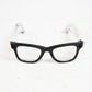 RayBan Meta Wayfarer Shiny Black Frame / Clear Lens Glasses
