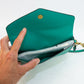 Coach C8749 Restored Cross Body Bag - Teal