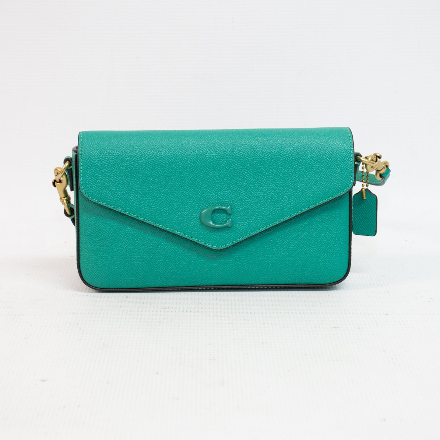 Coach C8749 Restored Cross Body Bag - Teal