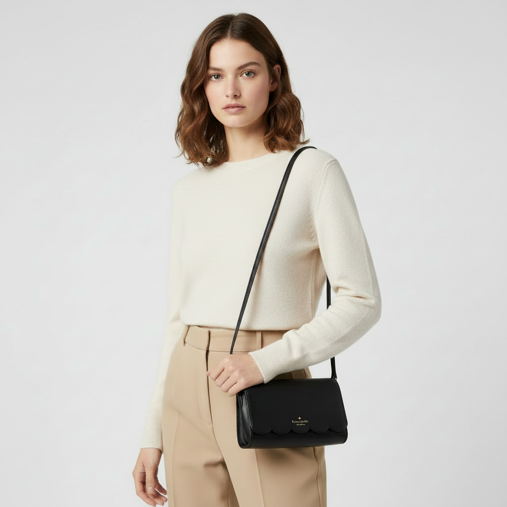 Kate Spade Addison Cross Body Bag - Black