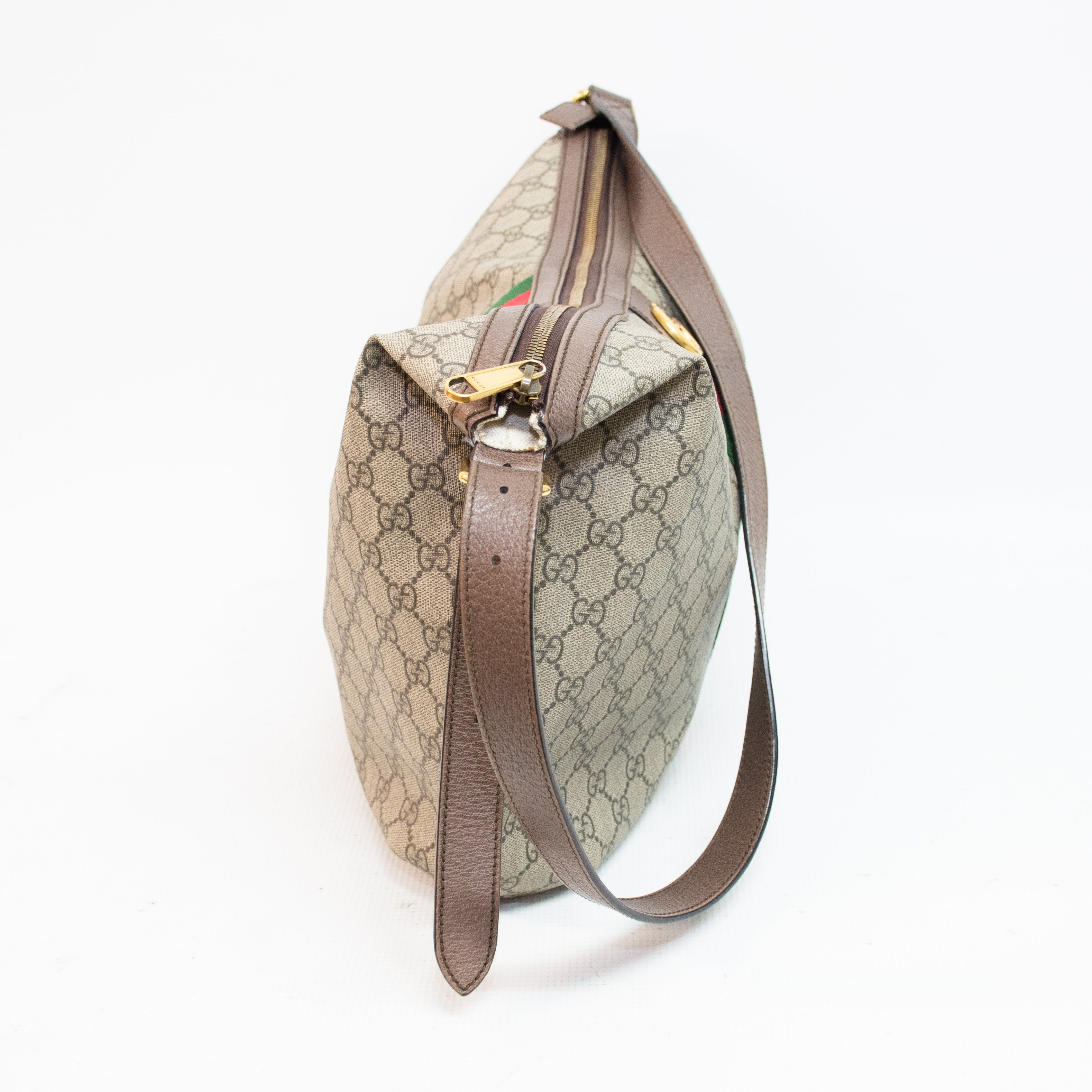 Gucci Almond Brown Half Moon Purse - 547939