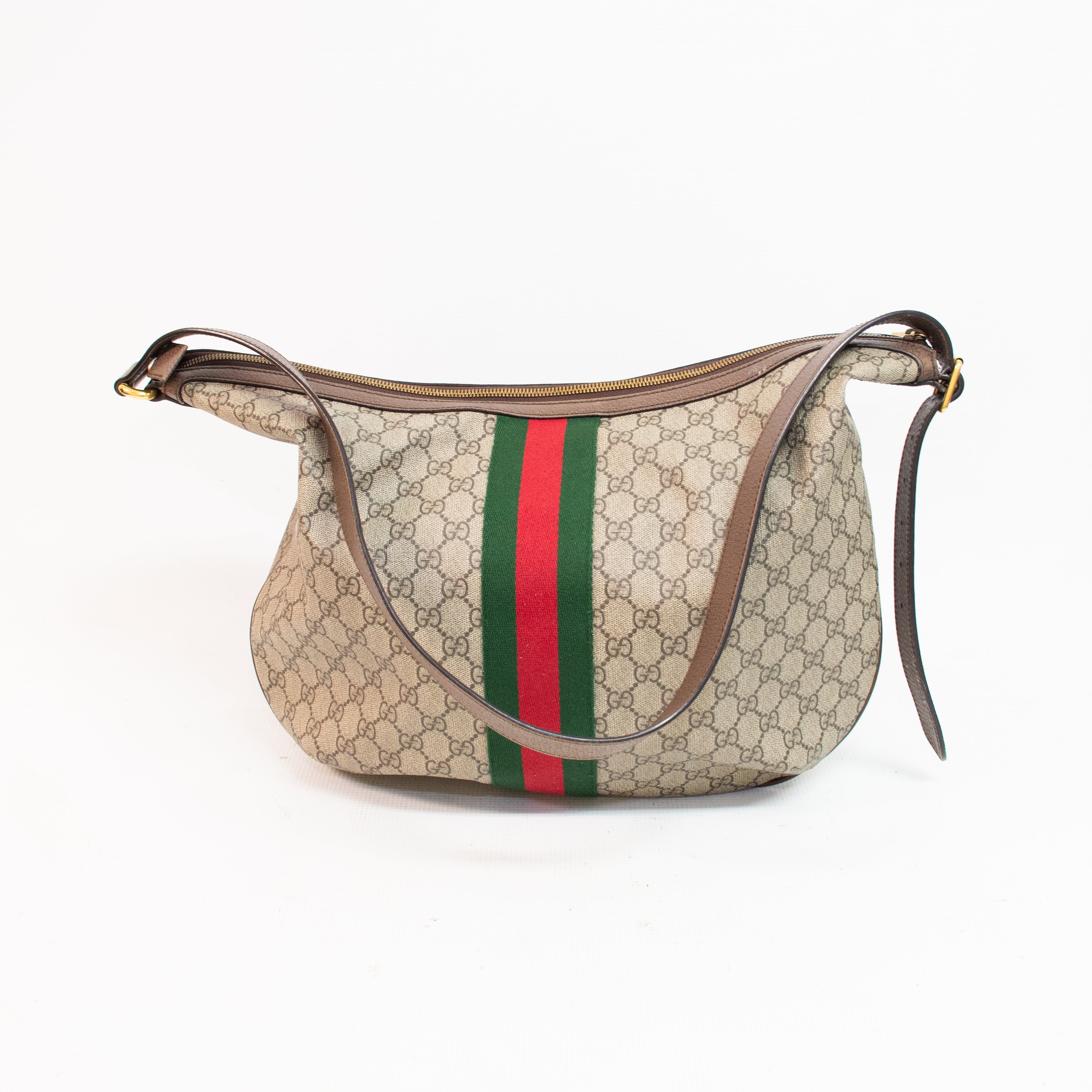 Gucci Almond Brown Half Moon Purse - 547939