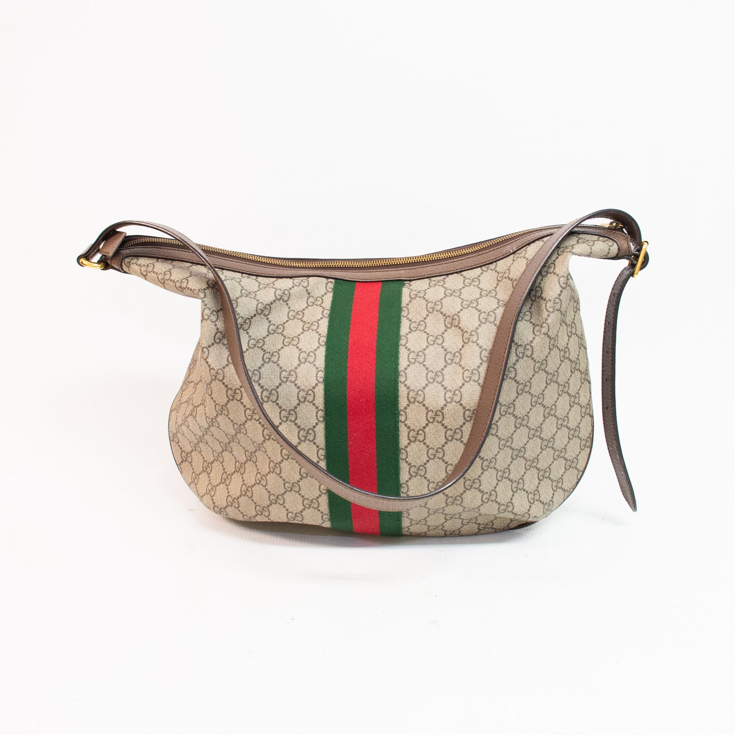 Gucci Almond Brown Half Moon Purse - 547939