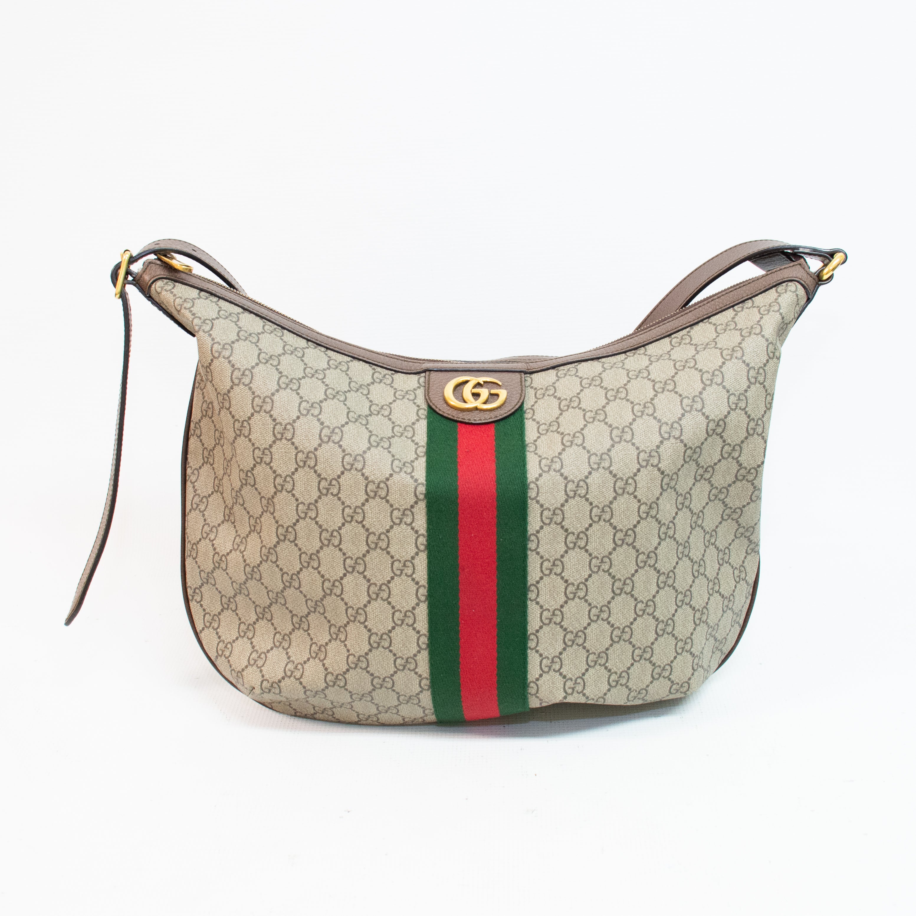 Gucci Almond Brown Half Moon Purse - 547939