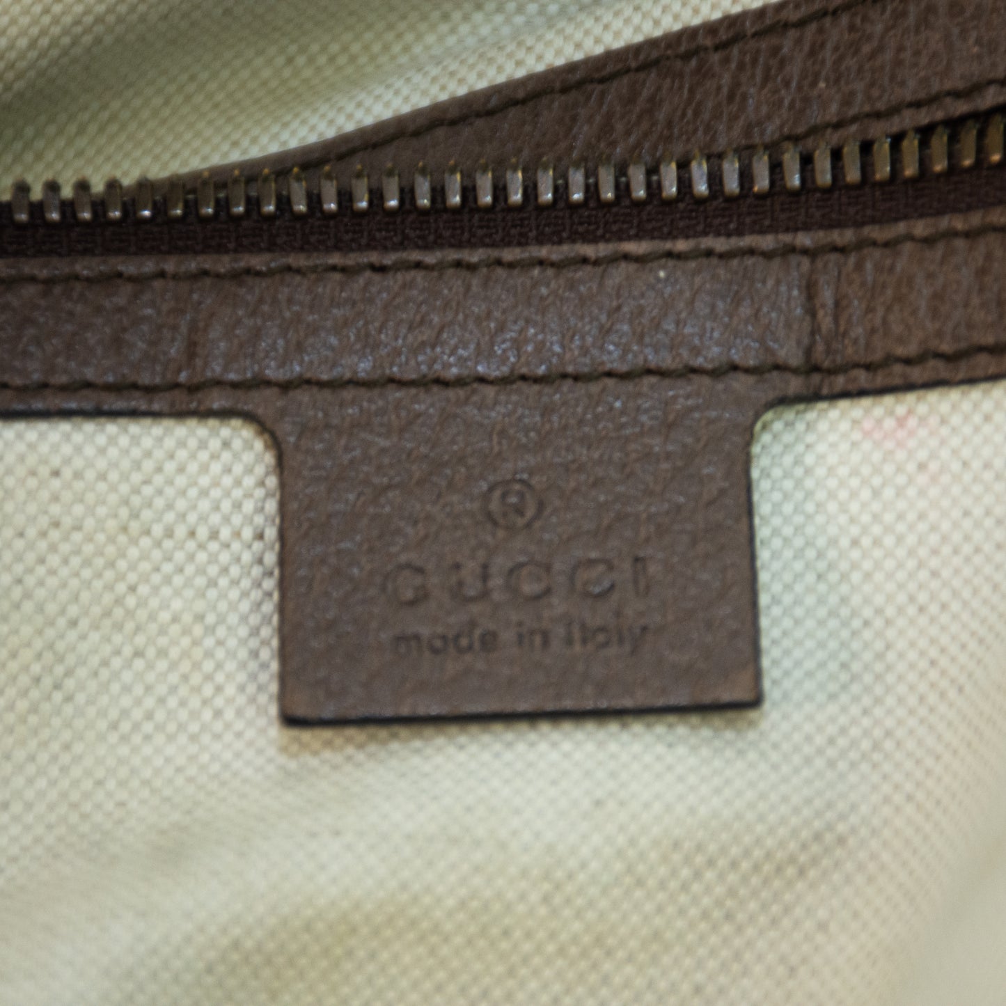 Gucci Almond Brown Half Moon Purse - 547939