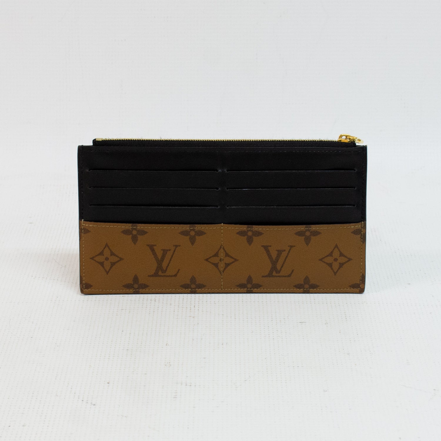 Louis Vuitton Reverse Monogram Slim Purse - M80390
