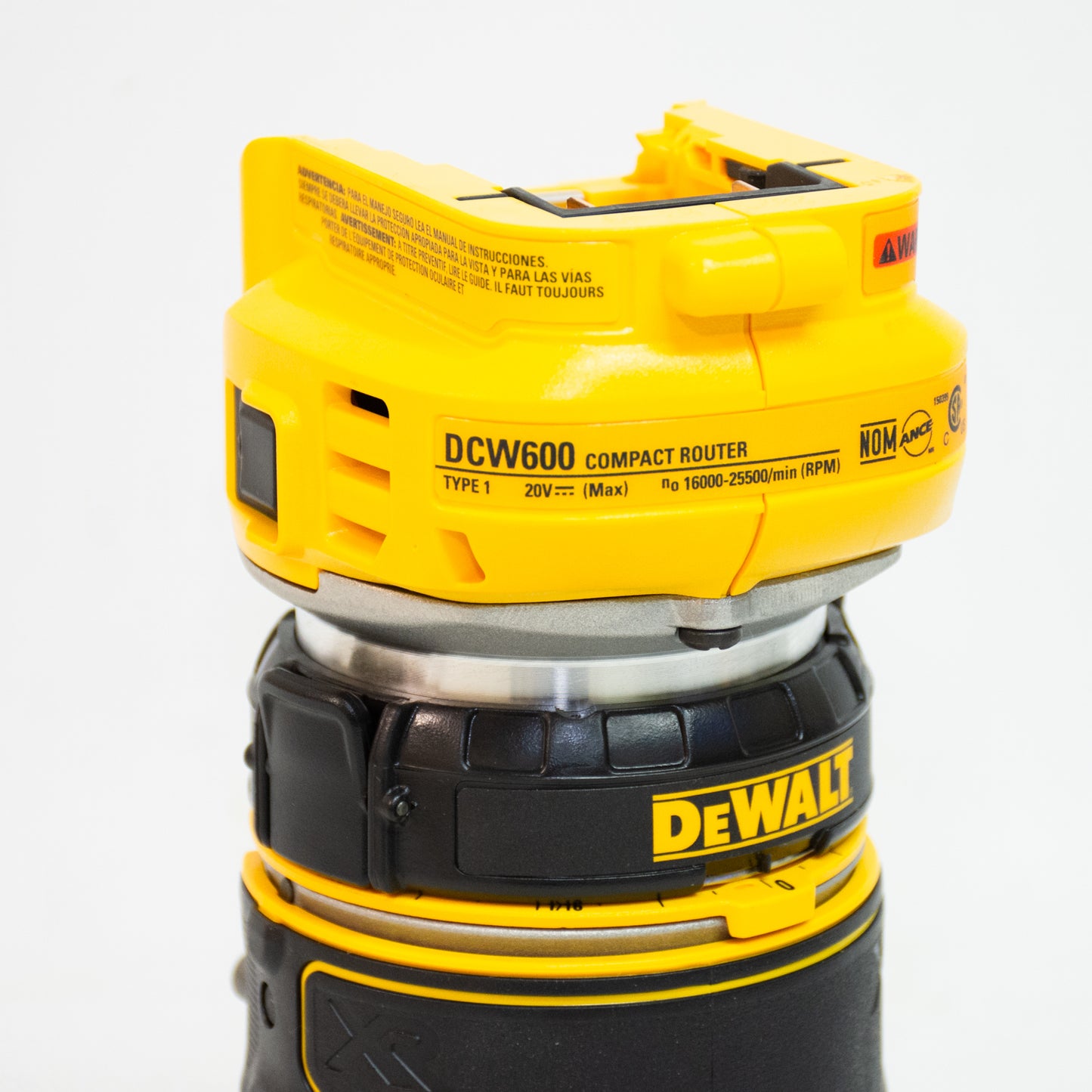 DEWALT DCW600B 20V Max XR Compact Router