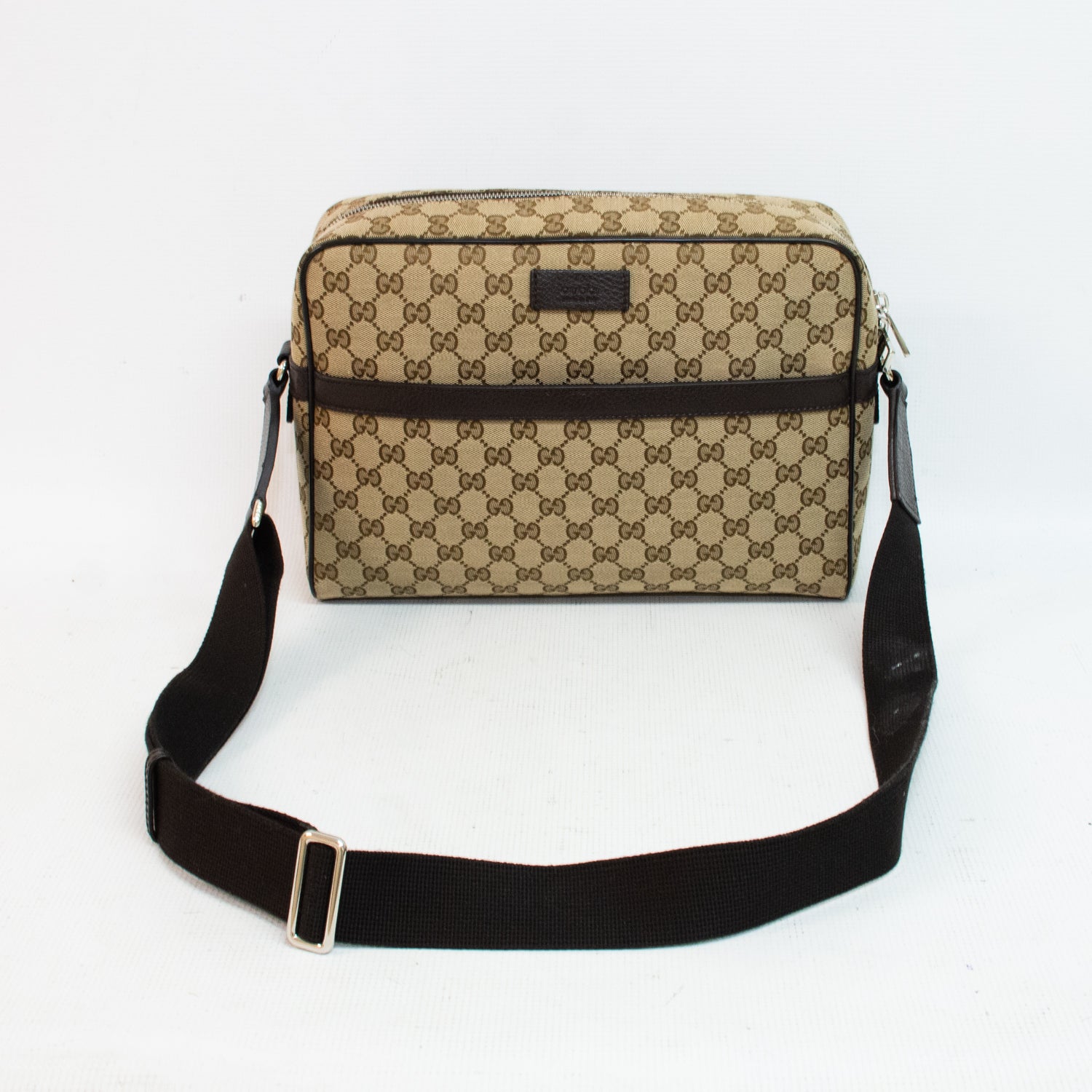 Gucci GG Canvas Messenger Bag - 449173