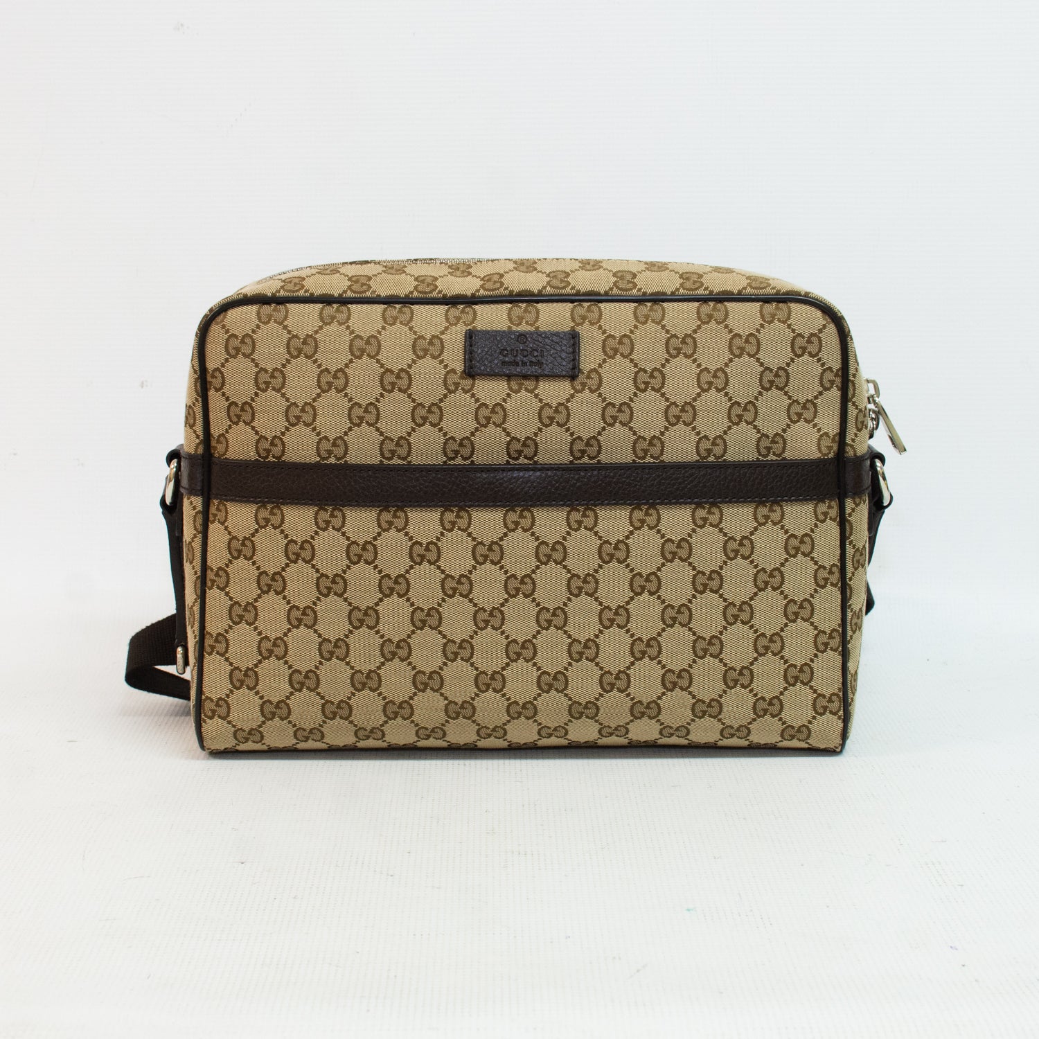 Gucci GG Canvas Messenger Bag - 449173