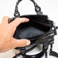Balenciaga Neo Womens Le City Bag Nano Classic City Bag - Black