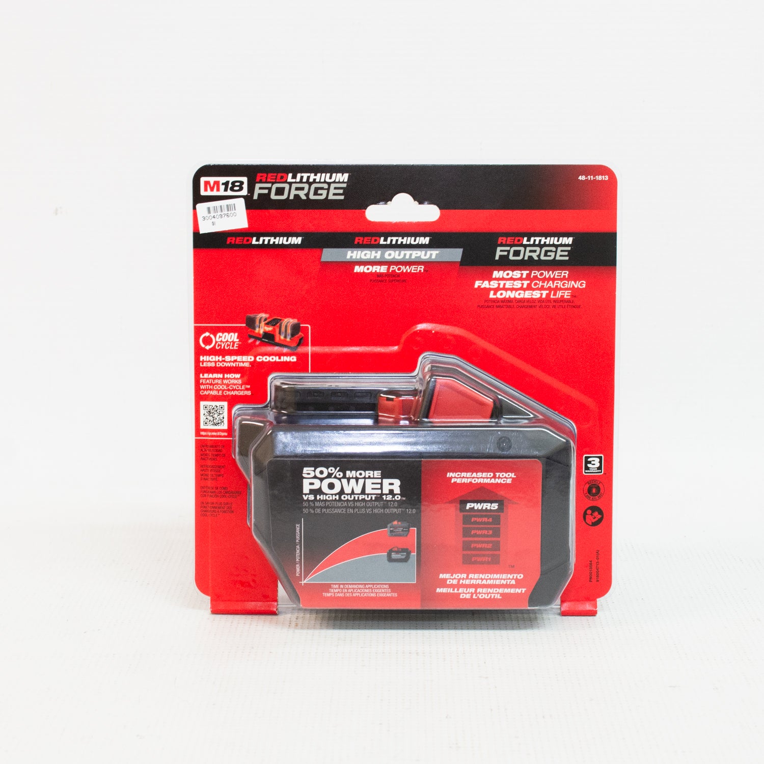Milwaukee 48-11-1813 M18 Forge HD 12.0Ah Battery