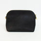 Michael Kors Jet Set Black Dome Cross Body Bag