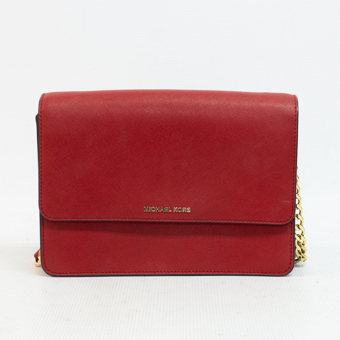 Michael Kors Daniela Large Saffiano Leather Cross Body Bag - 32T6GDDC3L