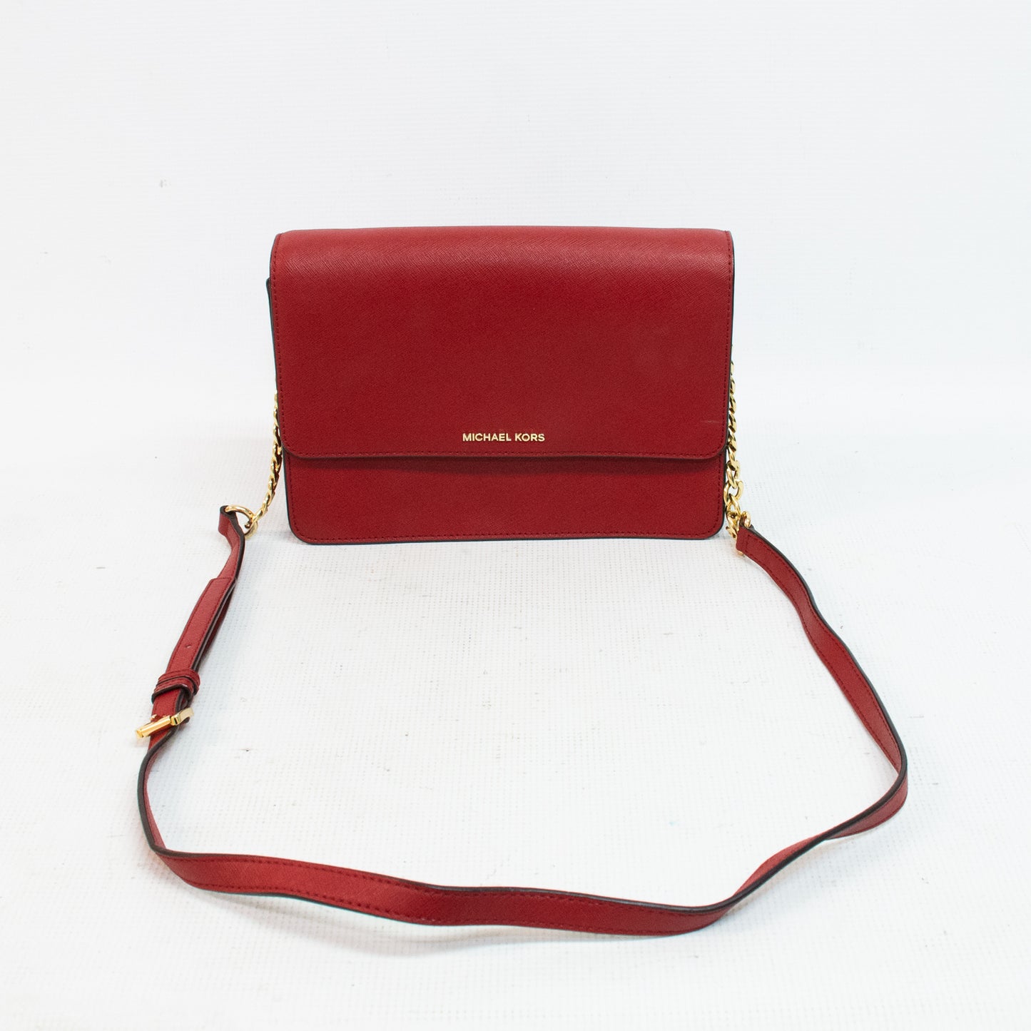Michael Kors Daniela Large Saffiano Leather Cross Body Bag - 32T6GDDC3L