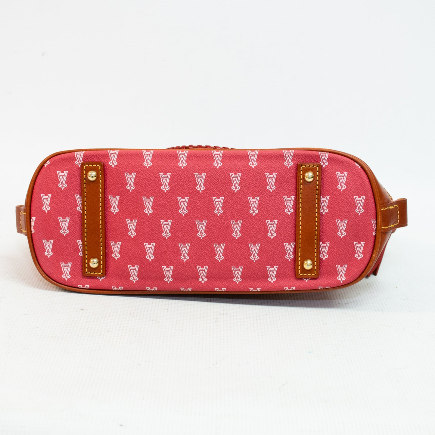 Dooney & Bourke Dome Angels Satchel - Red