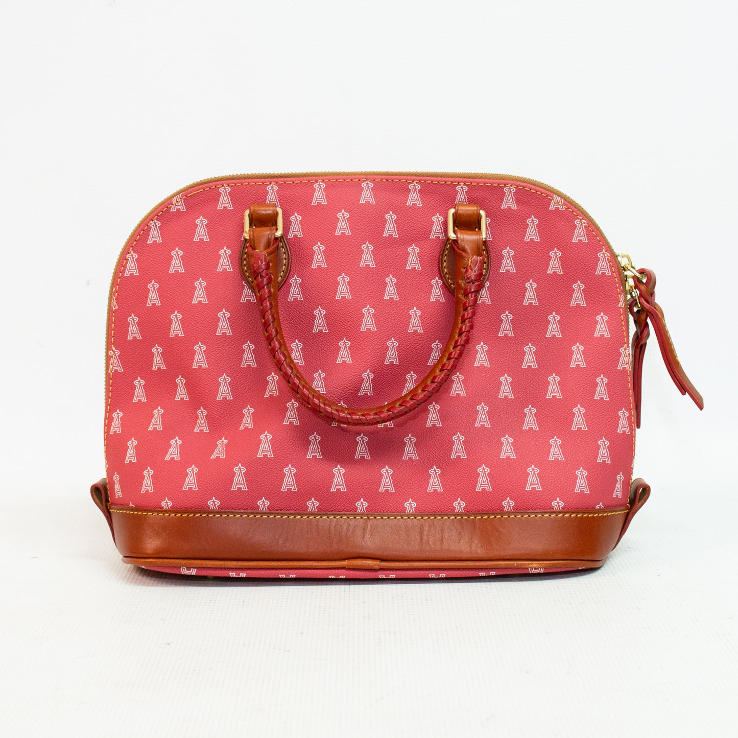 Dooney & Bourke Dome Angels Satchel - Red