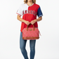 Dooney & Bourke Dome Angels Satchel - Red