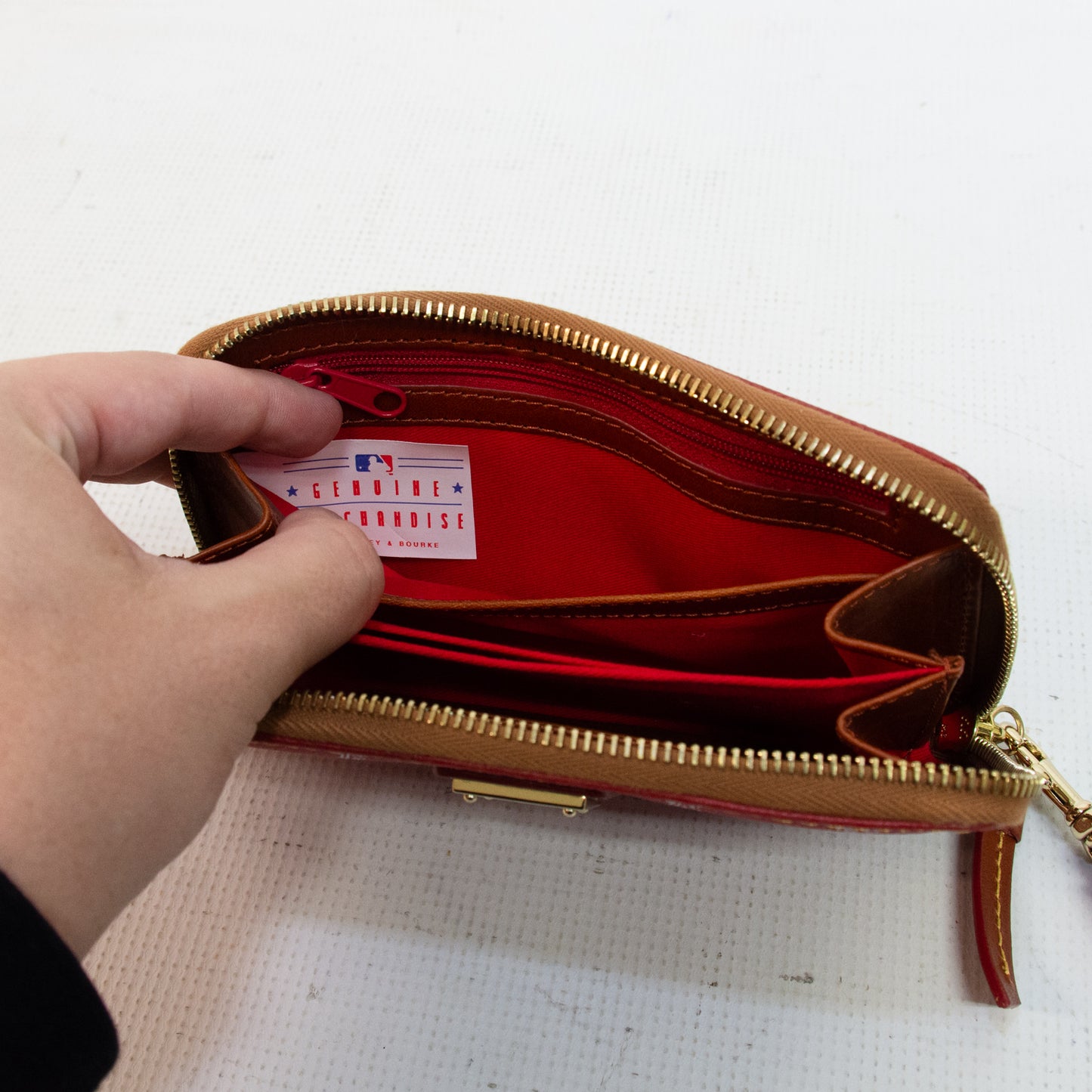 Dooney & Bourke Angels Zip Around Wristlet