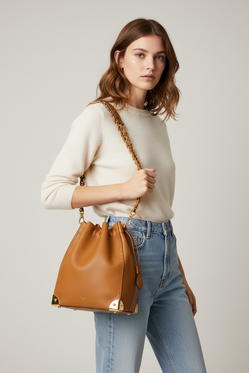 Louis Vuitton NOE Tan Trunk Handbag - M29131