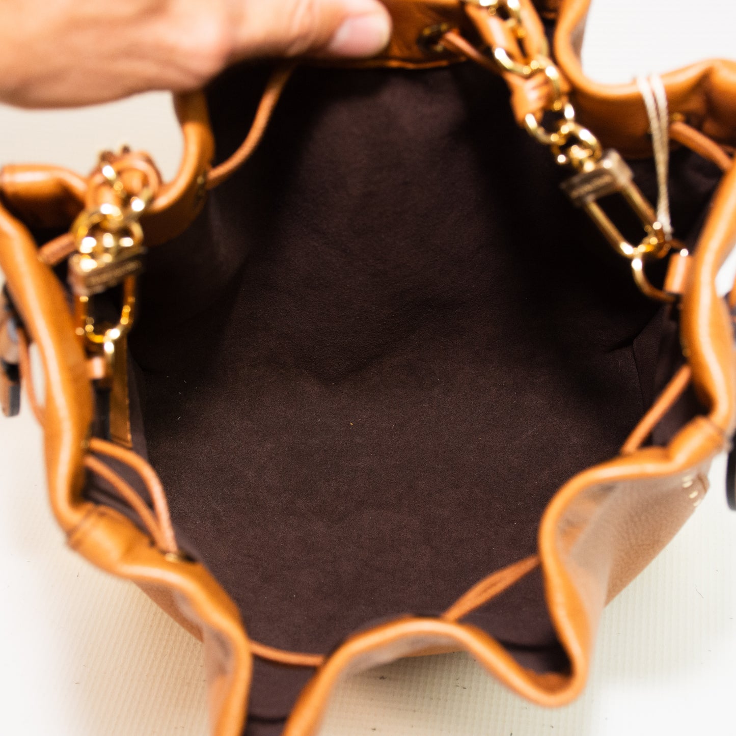 Louis Vuitton NOE Tan Trunk Handbag - M29131