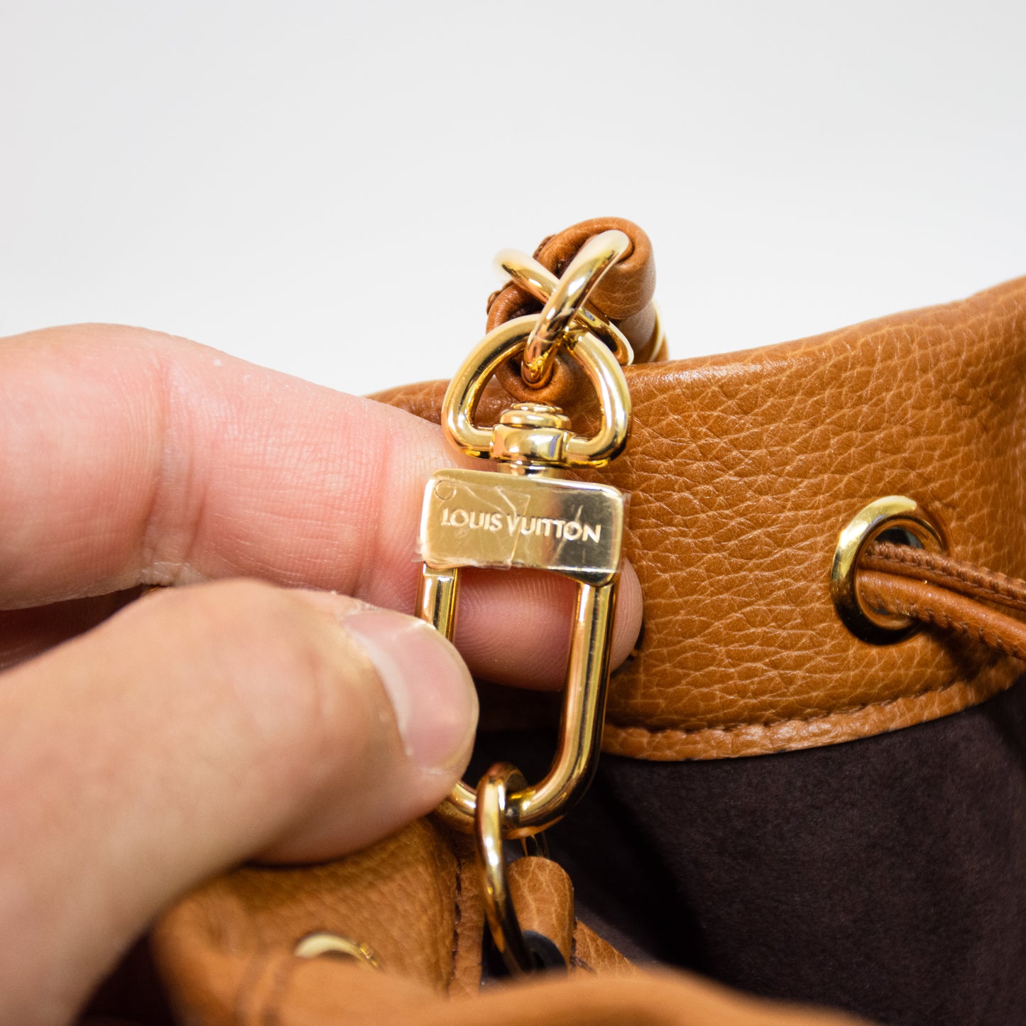 Louis Vuitton NOE Tan Trunk Handbag - M29131