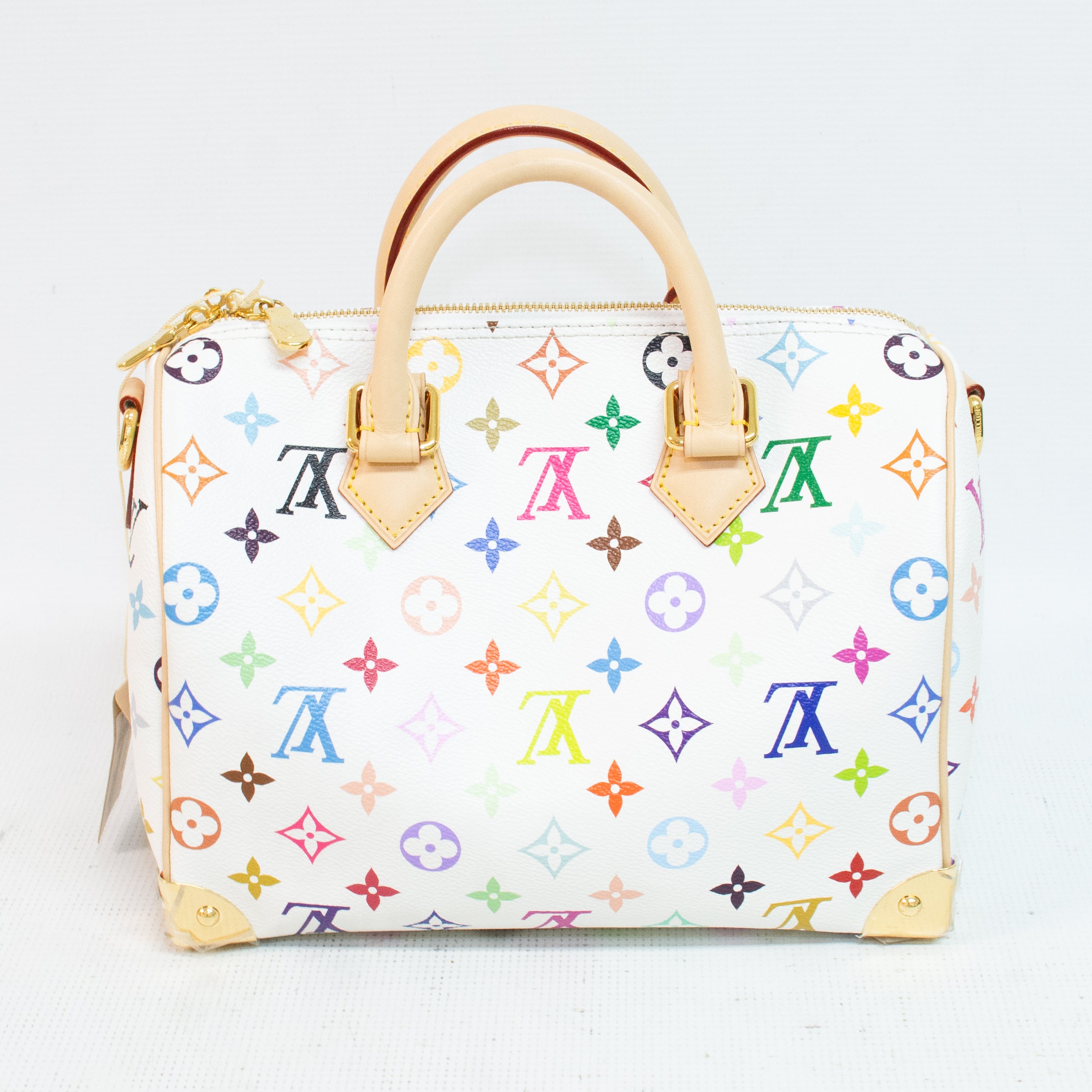 Louis Vuitton TM Speedy Bandouliere 25 Monogram Multicolor Handbag - M13085