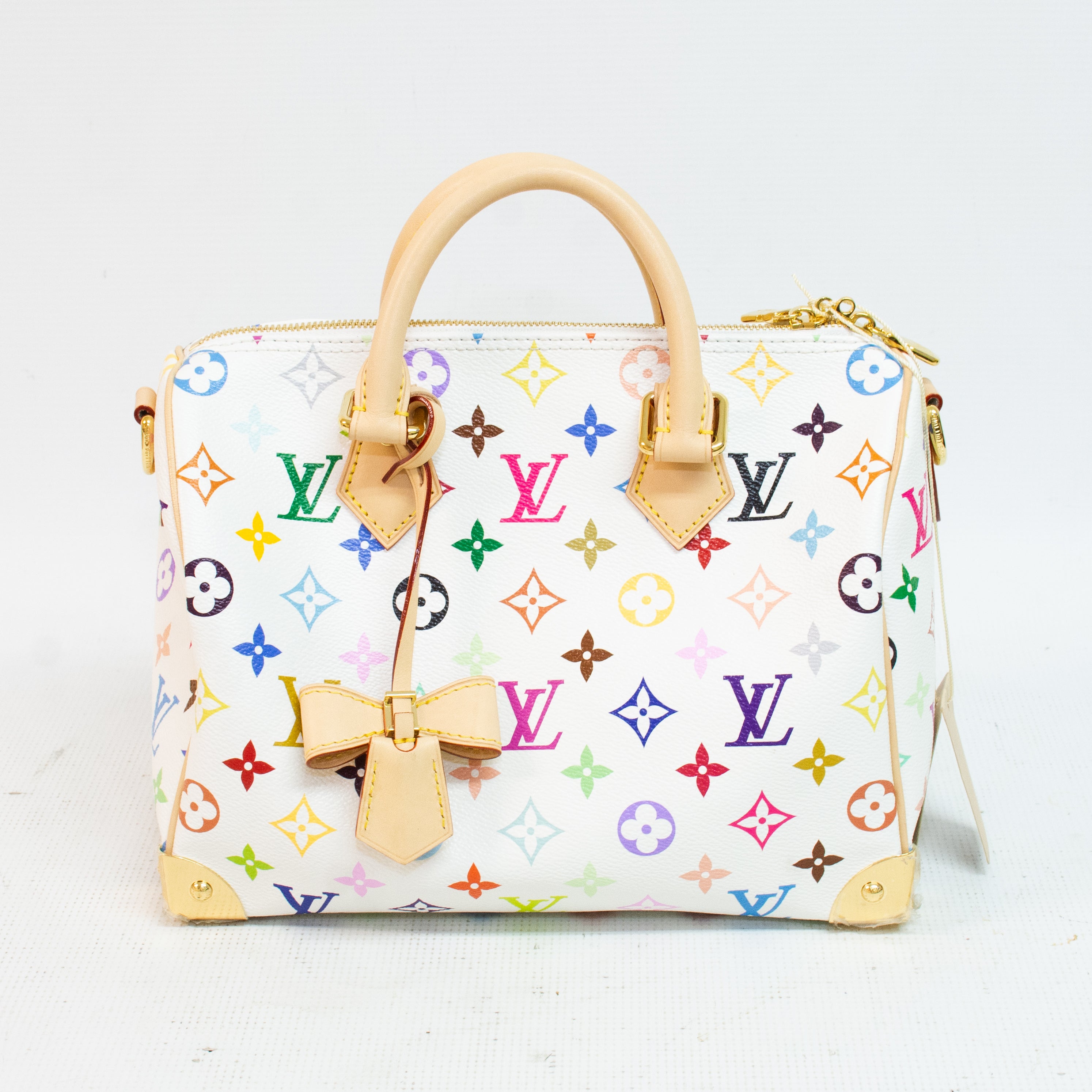 Louis Vuitton TM Speedy Bandouliere 25 Monogram Multicolor Handbag - M13085