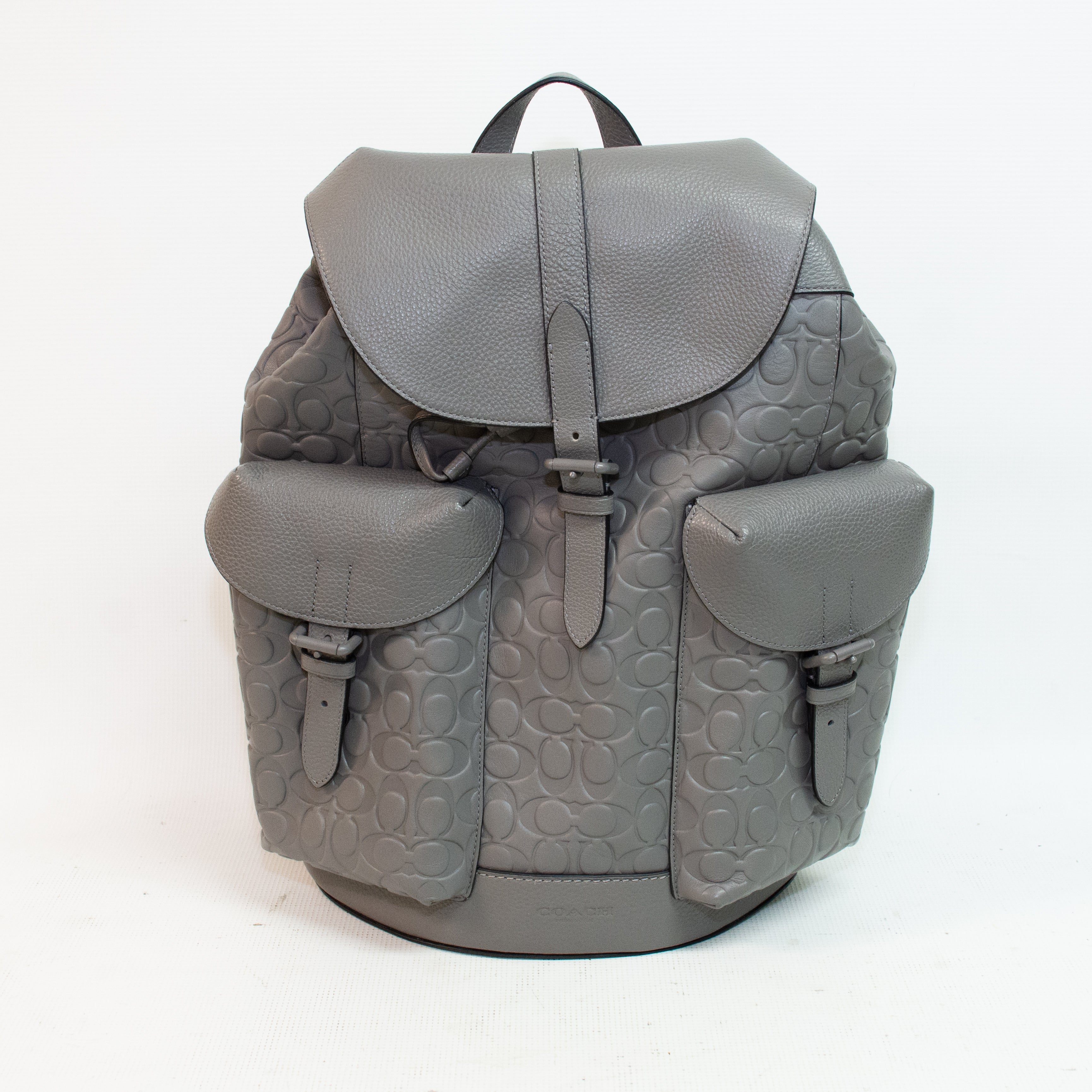 Coach CAK26 Warner Signature Leather Backpack