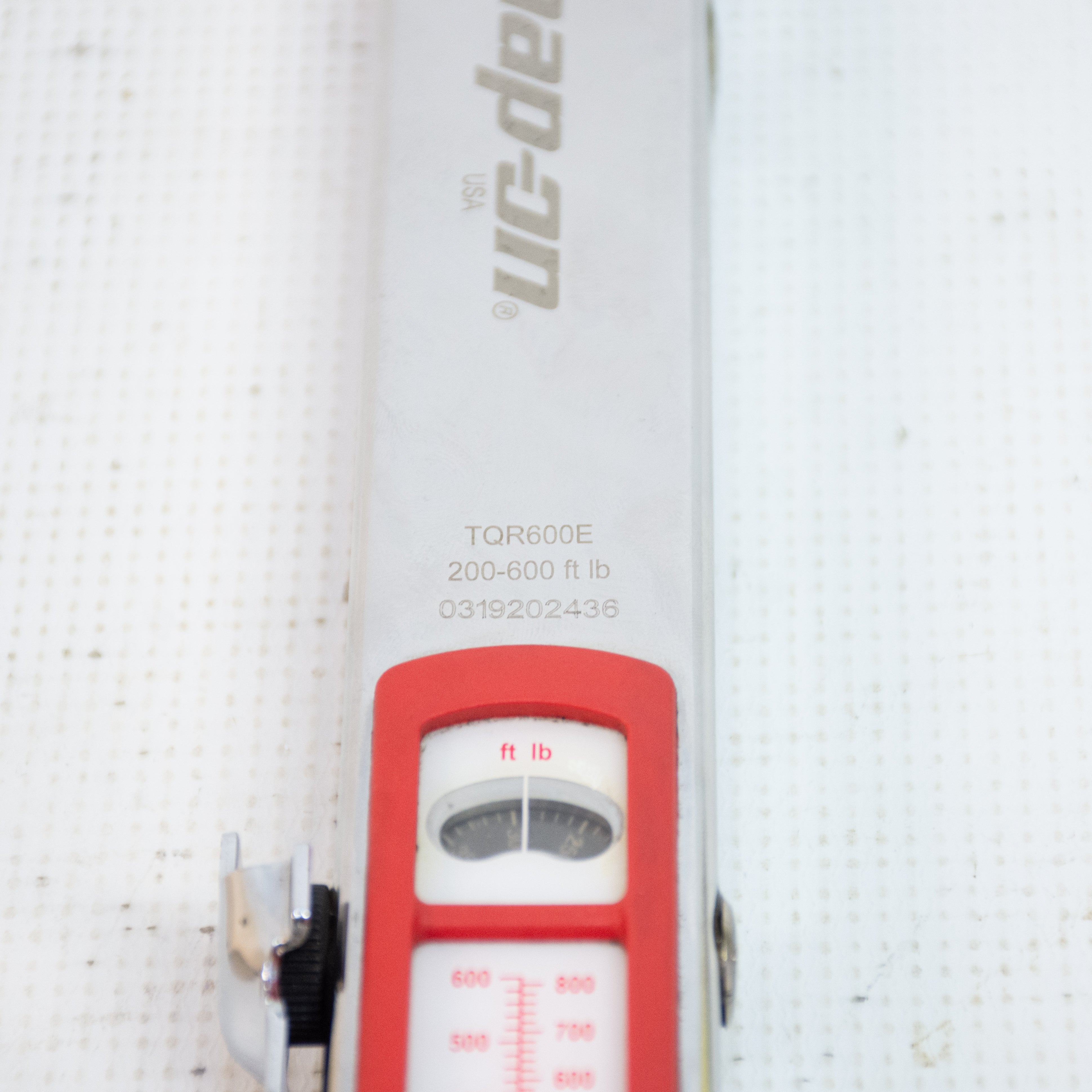 Snap-on TQR600E 200-600ft/lb 3/4in Drive Torque Wrench
