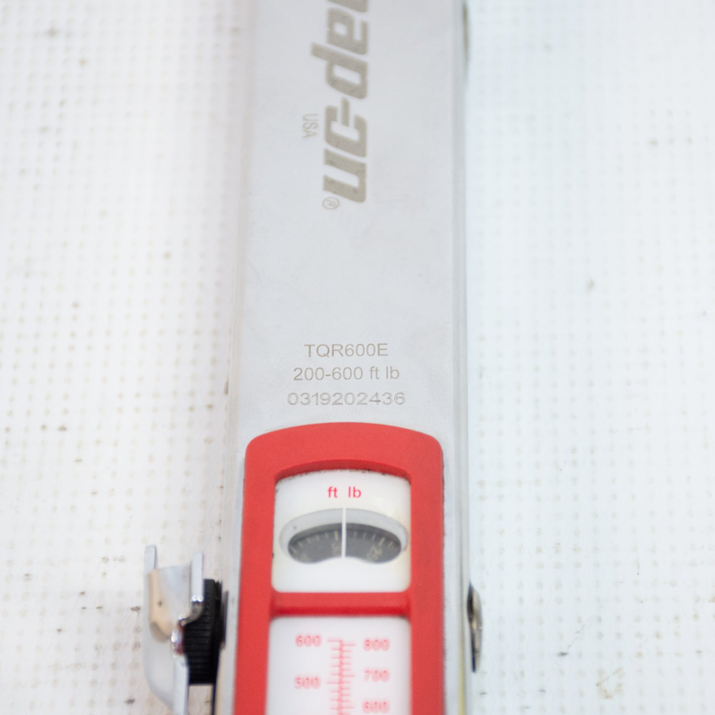 Snap-on TQR600E 200-600ft/lb 3/4in Drive Torque Wrench
