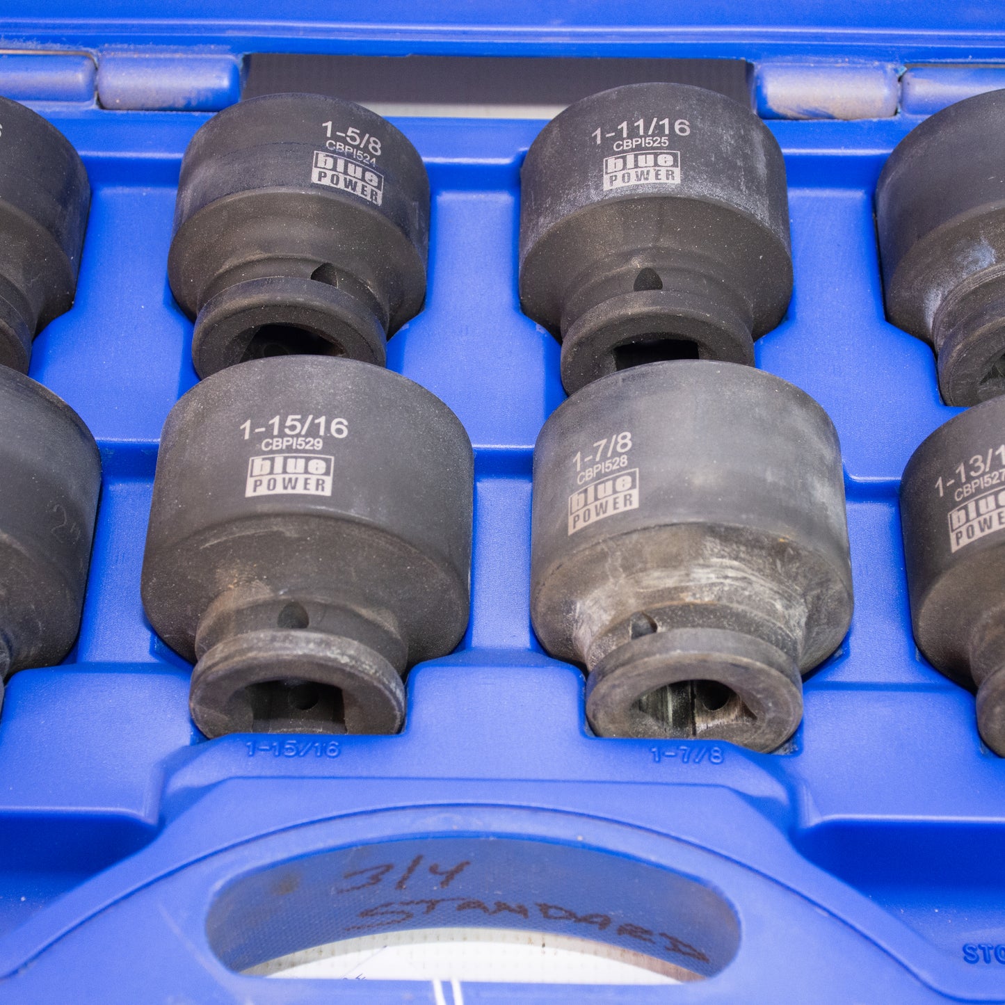 Cornwell CBPI58ST 8pc 3/4" Drive SAE Socket Set