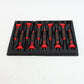 Snap-on PPCSG710R Red 10pc Soft Grip Punch & Chisel Set