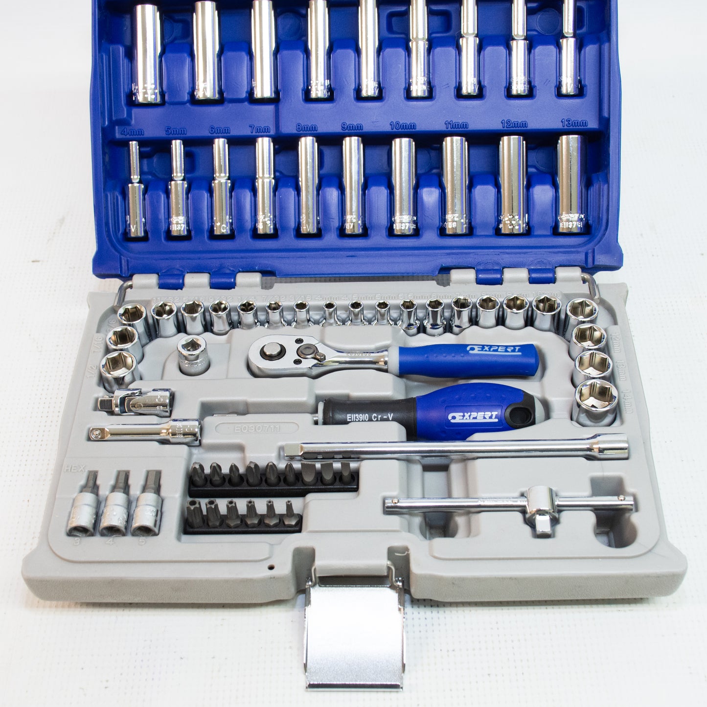 Expert by Mac Tools E030711 Fractional/Metric Combo Socket Set
